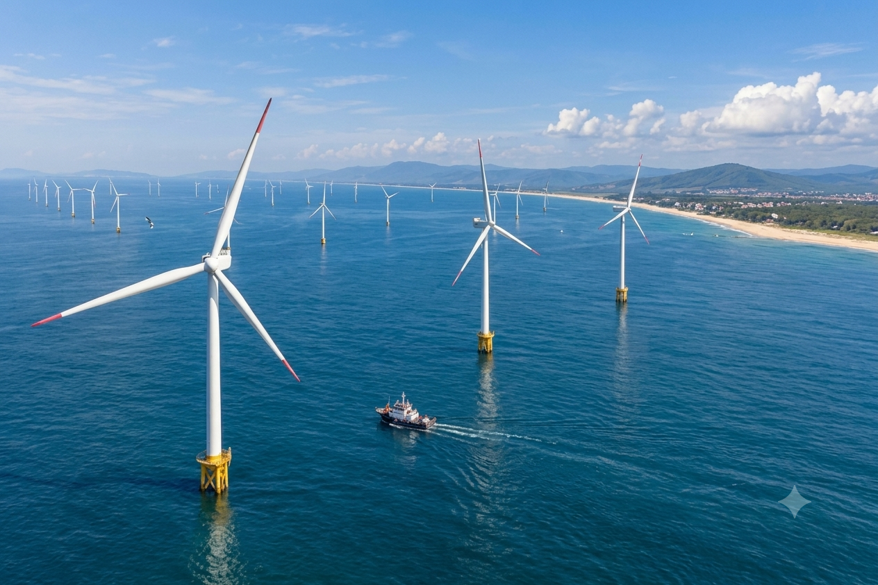 Turbine gió ngoài khơi